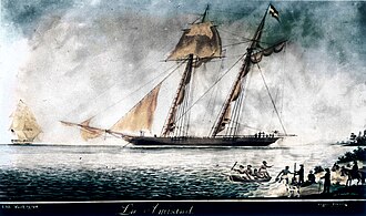Amistad Captives Brought to Connecticut