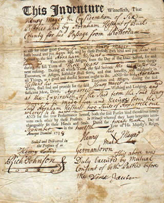 Codification of Life-Long Servitude Across Colonies