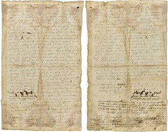 First Petition Against Slavery by Quakers in Germantown
