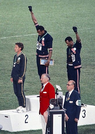 Tommie Smith and John Carlos Black Power Salute